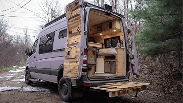 Man Builds Amazing DIY CAMPERVAN | Start to Finish Conversion by @murattuncer