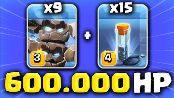 NEW TH18 Army has OVER 600.000 HITPOINTS in Clash of Clans!