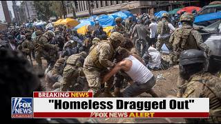 Homeless SEIZE DC Park... Trump LEVELS 'Entire Encampment' in 32 Mins