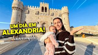 UM DIA COMPLETO EM ALEXANDRIA! Explorando os Segredos da Cidade