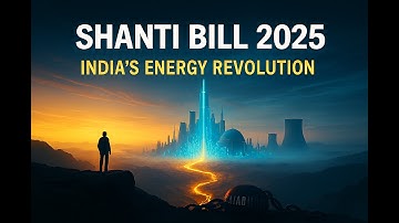 SHANTI Bill 2025 Explained | Govt Monopoly Ends in Nuclear Energy? | India