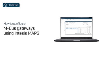 How to configure M-Bus gateways using Intesis MAPS | Intesis