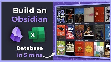 Build an Obsidian Database in 5 Minutes (CSV Import Tutorial)