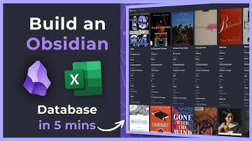Build an Obsidian Database in 5 Minutes (CSV Import Tutorial)