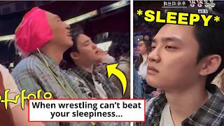 D.O EXO Accidentally Went Viral For Almost Fell Asleep in the Middle of a Wrestling Match