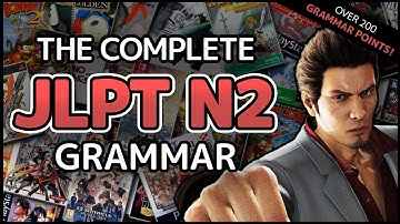 The Complete JLPT N2 Grammar Video (Game) Textbook