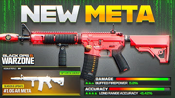 Meet the *NEW* #1 BEST AR in WARZONE BO6 RIGHT NOW! (Best M4 AR Meta Loadout for Season 6)