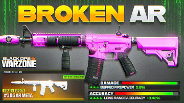 Meet the *NEW* #1 BEST AR in WARZONE BO6 RIGHT NOW! (Best M4 AR Meta Loadout for Season 6)