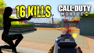 16 KILLS SOLO MADNESS 💥 | EPIC SOLO vs SQUAD Gameplay | COD Mobile Battle Royale