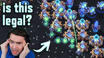 Reynor Faces GENIUS New Tower Defense Protoss Strategy