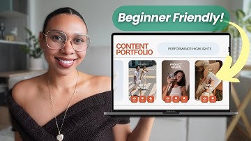 How to Build Your UGC Portfolio for FREE (Beginner Tutorial 2025)