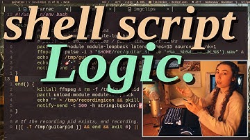 logic is the most important part of shell scripting