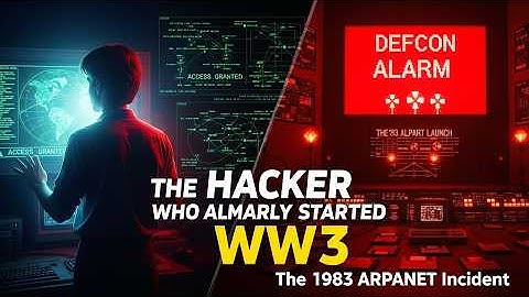 The Hacker Who Almost Started World War 3 #ww3 #history #hackers #technology #1983 #cybersecurity