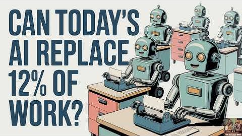Kan de huidige AI 12% van het werk vervangen?