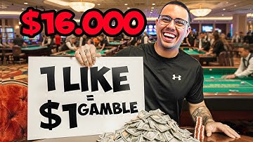 For Every Like This Gets, I Gamble $1