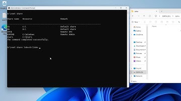 CMD Berbagi Folder Secara Manual