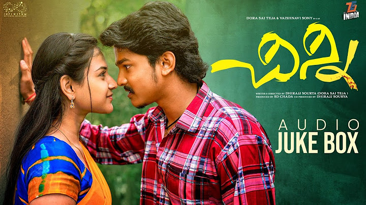 Chinni Web Series - Audio Jukebox || Dora Sai Teja || Vaishnavi Sony || Tej India || Infinitum Media
