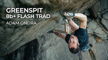 Greenspit 8b+ FLASH TRAD | Adam Ondra & Mixit
