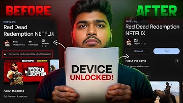 RDR Mobile Not Compatible FIX 🔓 Unlock Install Button on Android (2025 Working Method)