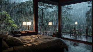 【1M】 SOFT RAIN Sound for Sleeping in Bedroom | Sleep and Relaxation, Meditation