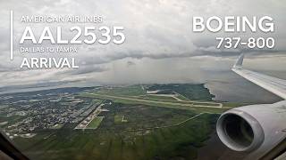 Landing: AAL2535 - Tampa International (KTPA) Airport - Boeing 737-800 - DFW to TPA