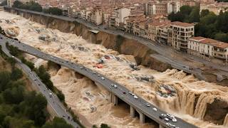 Three Gorges Dam collapses! Heavy rain causes massive floods in China.