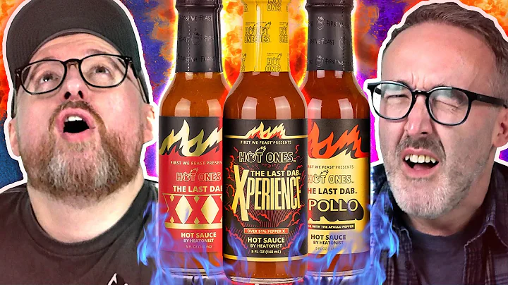 Irish People Try Hot Ones' The Last Dab Hot Sauces