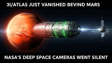 3I/ATLAS Just Vanished Behind Mars — NASA’s Deep Space Cameras Went Silent