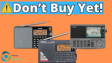 The BEST Shortwave Radios In 2025! [TOP 3]🎖️