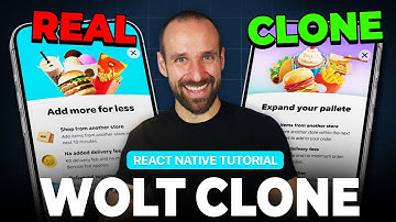Build a Food Delivery App with React Native (Expo Router, Maps, Reanimated, Zustand) | Wolt Clone