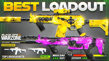 *NEW* #1 BEST BROKEN META LOADOUT in WARZONE BO6! (Best Meta Class Loadouts for Warzone 3)