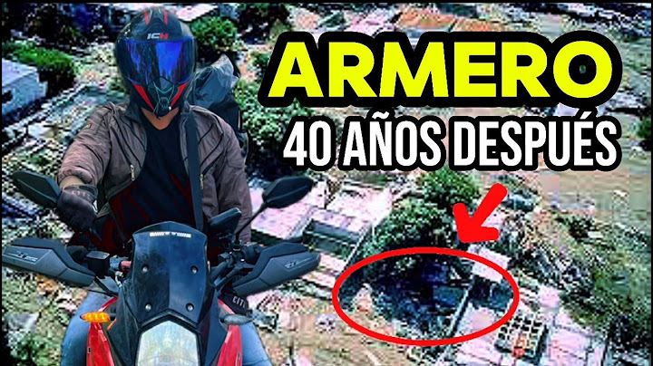 We enter ARMERO 40 Years after the Avalanche. A Journey into Pain.