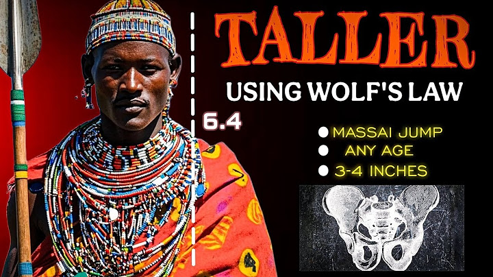 WOLFF'S LAW Method To Grow Taller After 18 With Proof 100% Results