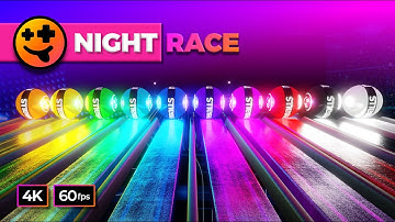 EPIC Night Marble Race  | #marbles #marblerun #marblerace #elimination #asmr #sensory #3D #rigidbody