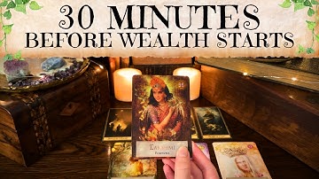 This Reading Found You 30 Minutes in Advance! HUGE WEALTH is about to Manifest 💰🍀  Tarot Reading