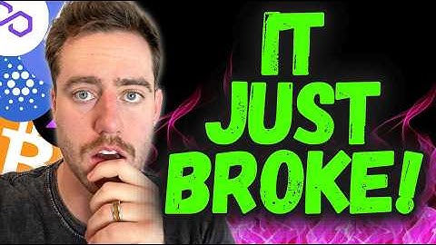 BITCOIN JUST BROKE!!