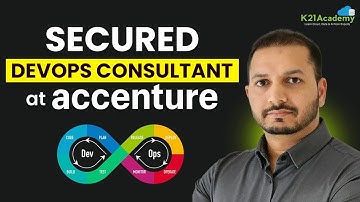 How I Landed a Job at Accenture as DevOps Consultant | .NET to DevOps Journey | K21Academy