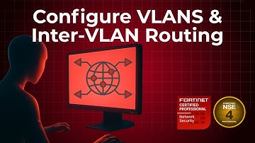 FortiGate VLAN Configuration 2025 | Inter‑VLAN Routing & WAN Access Setup  EVE-NG | NSE 4 Lab