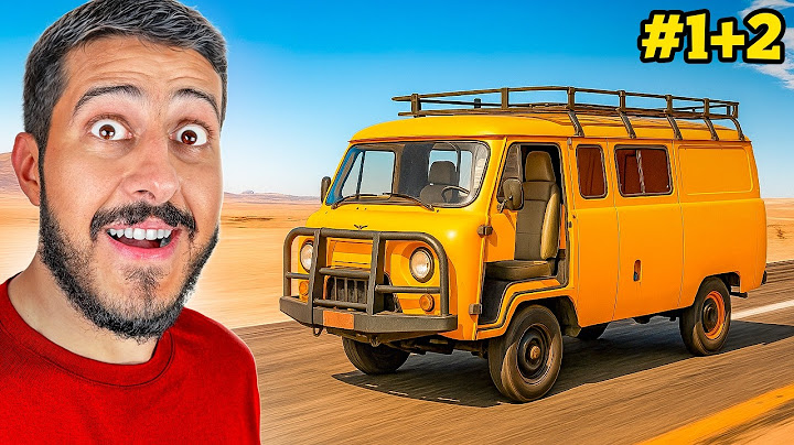 السفر الطويل #1+2 : سيارتي الجديده 🚐⚡
