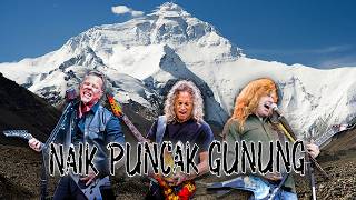 NAIK NAIK KE PUNCAK GUNUNG - MEGADETH ft METALLICA ( parodi live )