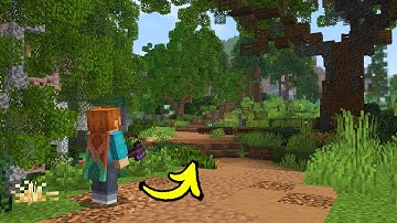 I Built a REAL FOREST in my Minecraft World