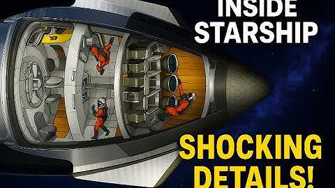 How Astronauts Will Actually Live in Space! The Truth About Living Inside SpaceX’s Starship!