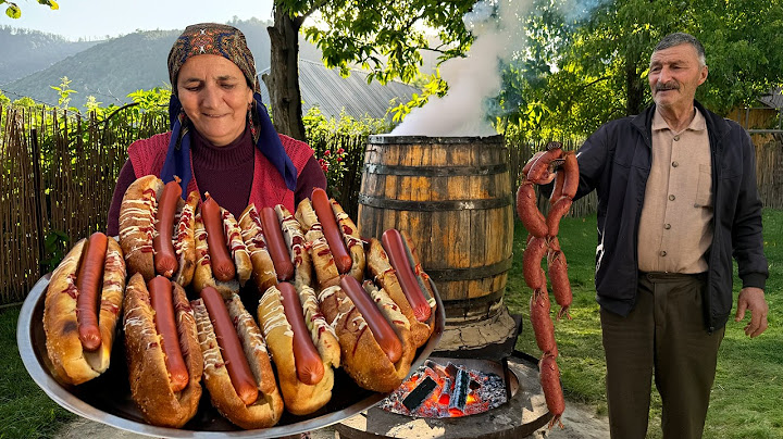 Barrel Smoked Sausages: All Time Best Village Hotdogs!