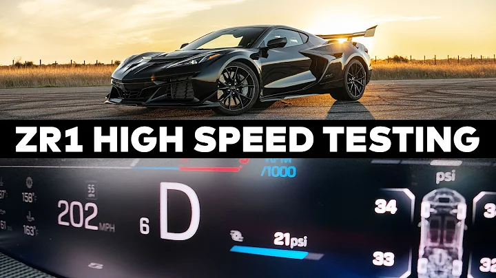 Chevrolet C8 Corvette ZR1 | Top Speed Testing | 200+ MPH