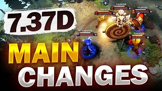 Dota 2 NEW 7.37d Patch - Main Changes!