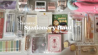 Huge Aesthetic Stationery Haul 2025 : Part 1 | ft: @journalsay  cute, kawaii & pastel finds