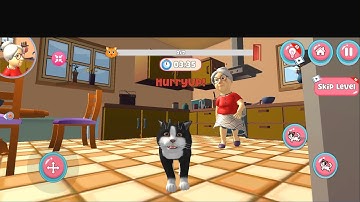 Angry Gran – Bad Cat Simulator - Full Gameplay Walkthrough (Android, iOS)
