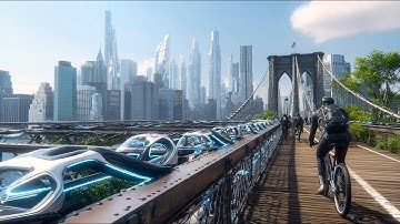Future City - New York in 2030 | Sci-Fi AI Short Film (4K)