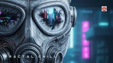 Fractal Chill │ 3-Hour Cyberpunk Instrumental for Coding | Focus & Productivity
