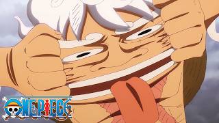 Gear 5 Luffy Taunts St. Saturn | ONE PIECE